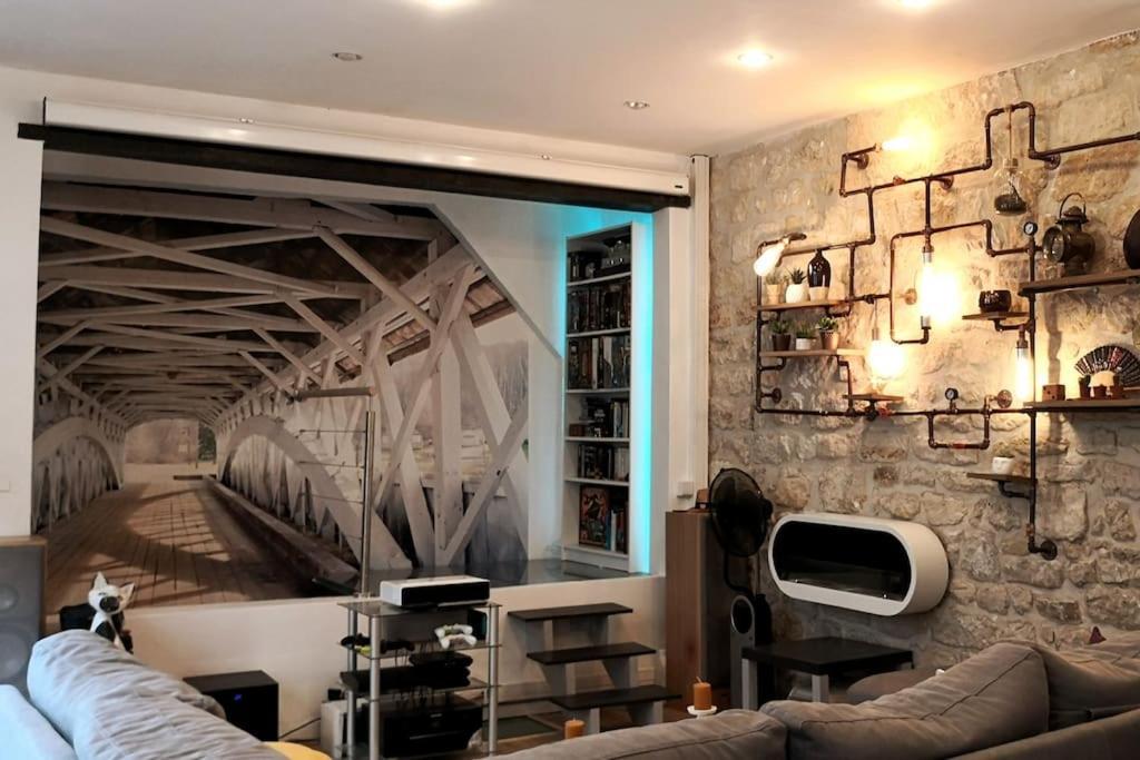 A Very Calm Loft In Bastille Appartement Parijs Buitenkant foto